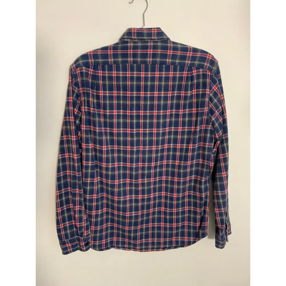J. Crew‎ Plaid Flannel Shirt Slim size medium